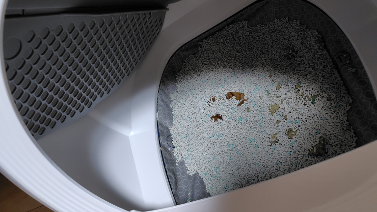猫の自動トイレと糞尿